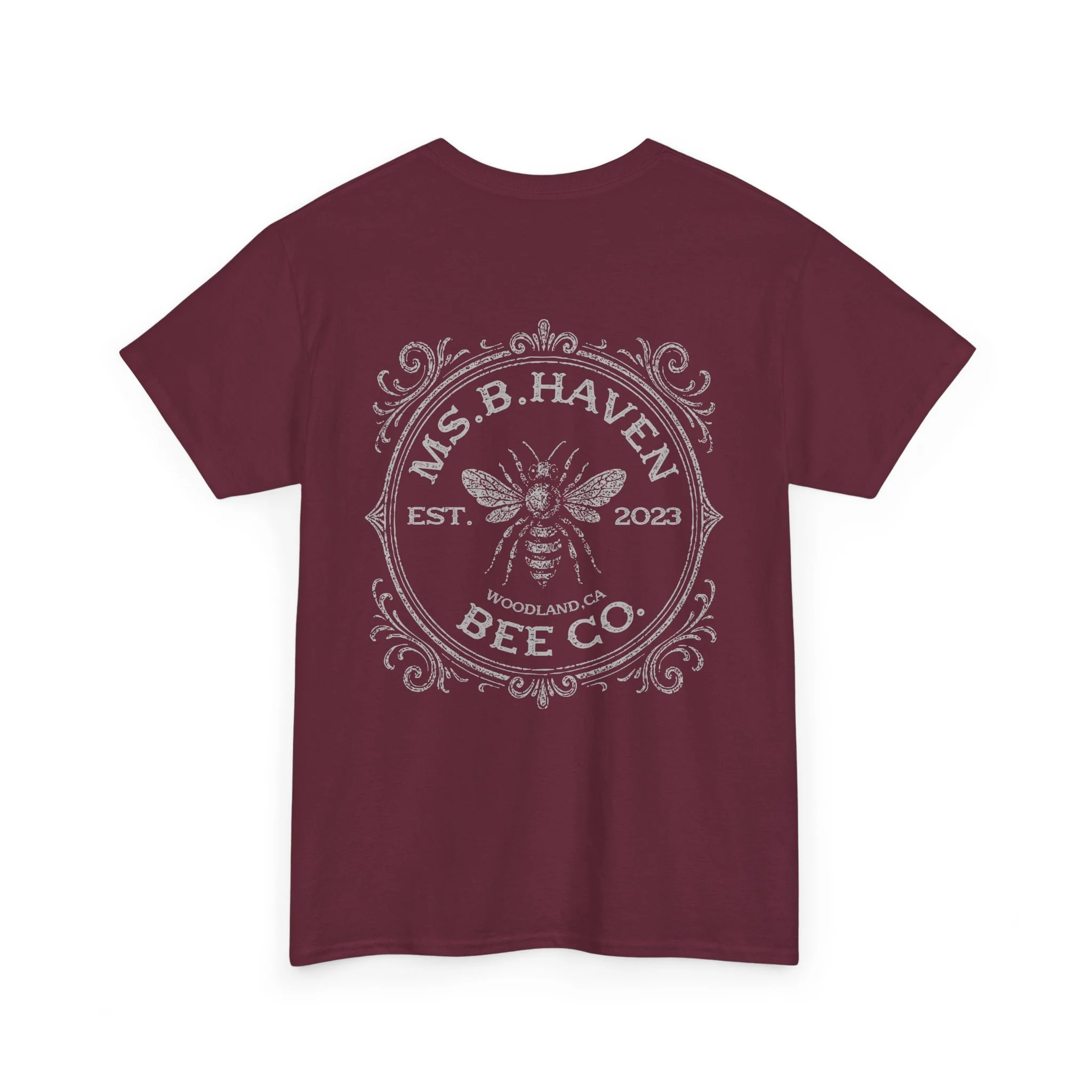 Bee Co. Unisex Heavy Cotton Tee (12 Color Options)