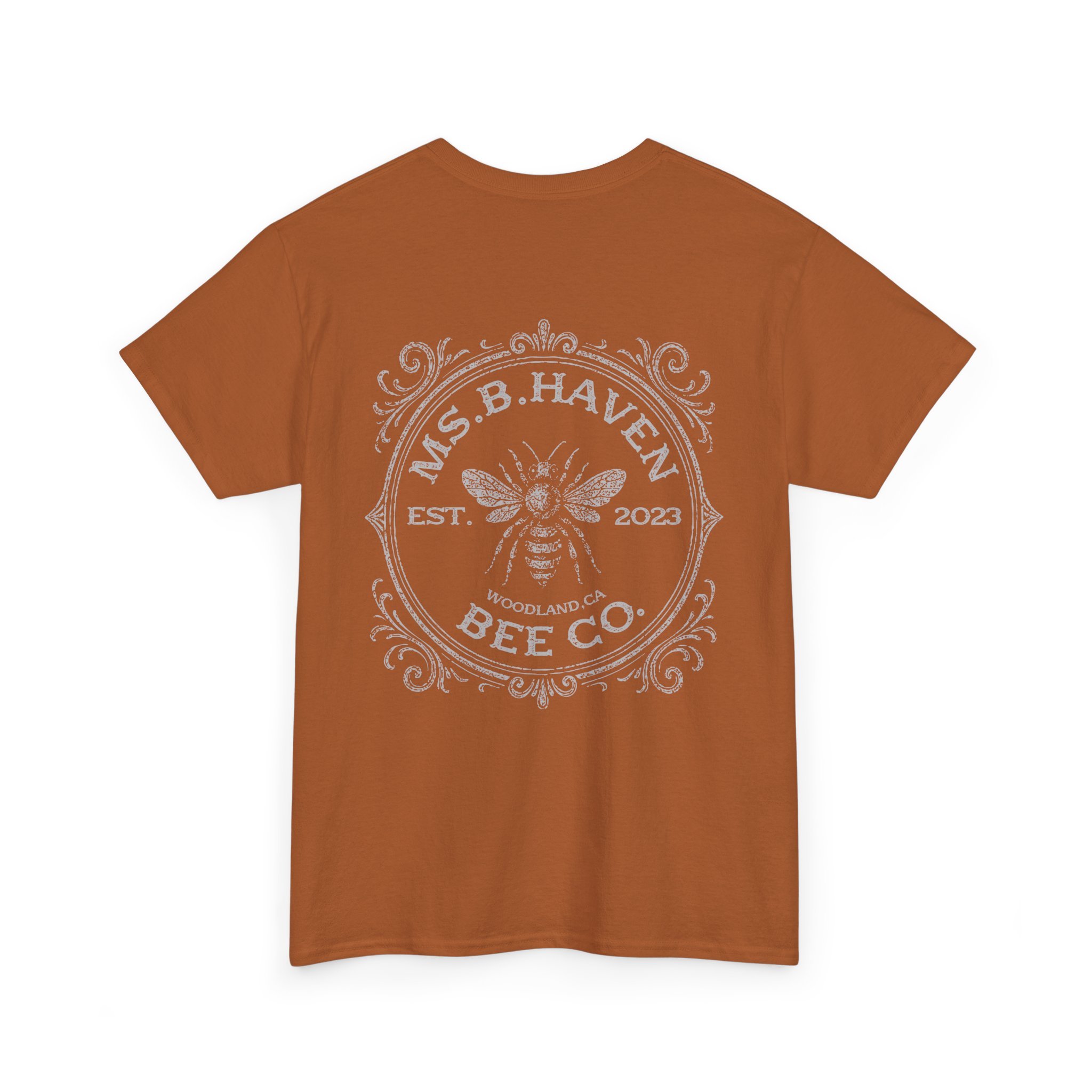 Bee Co. Unisex Heavy Cotton Tee (12 Color Options)