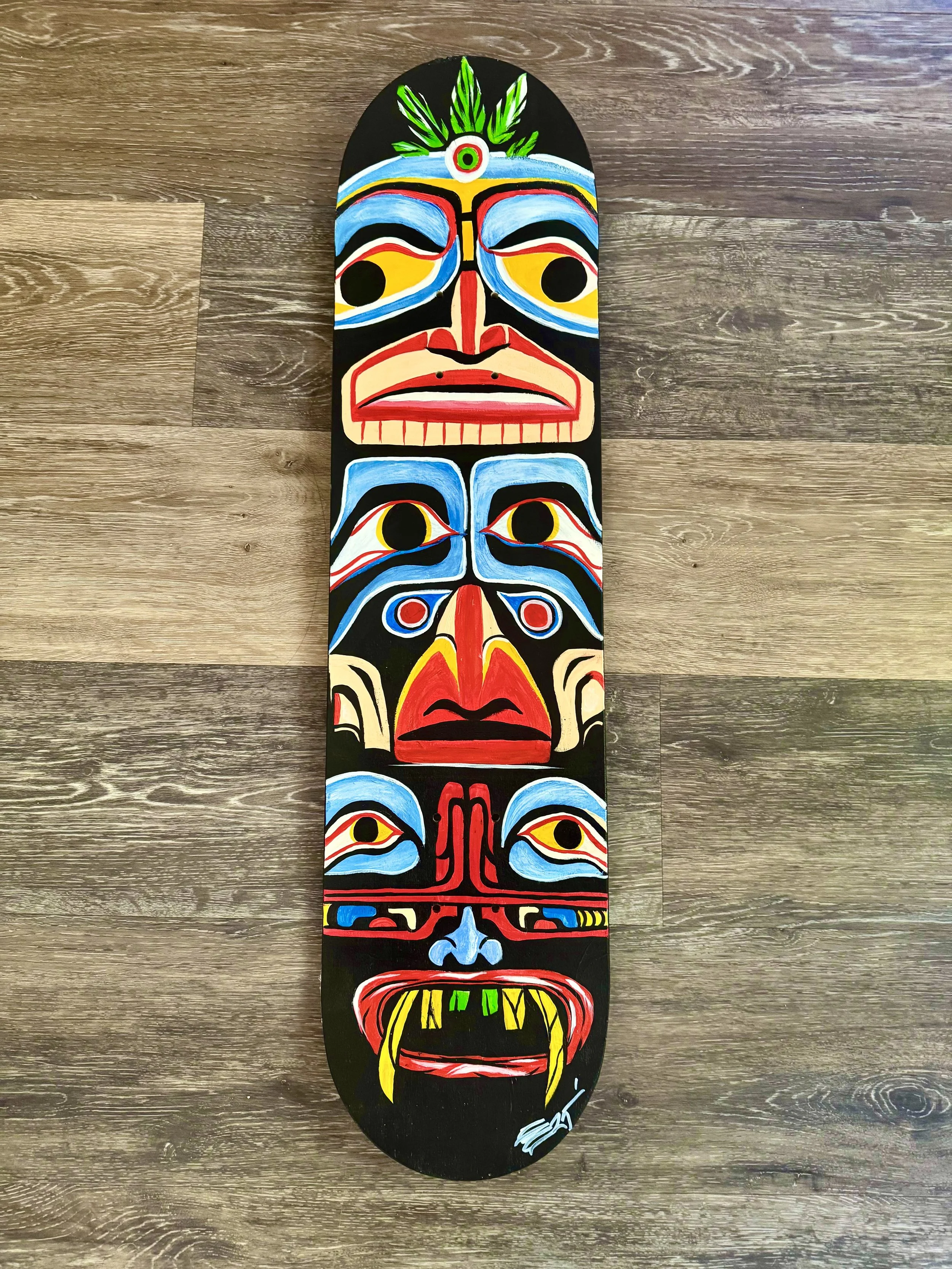 Tiki Azteca Skate Deck