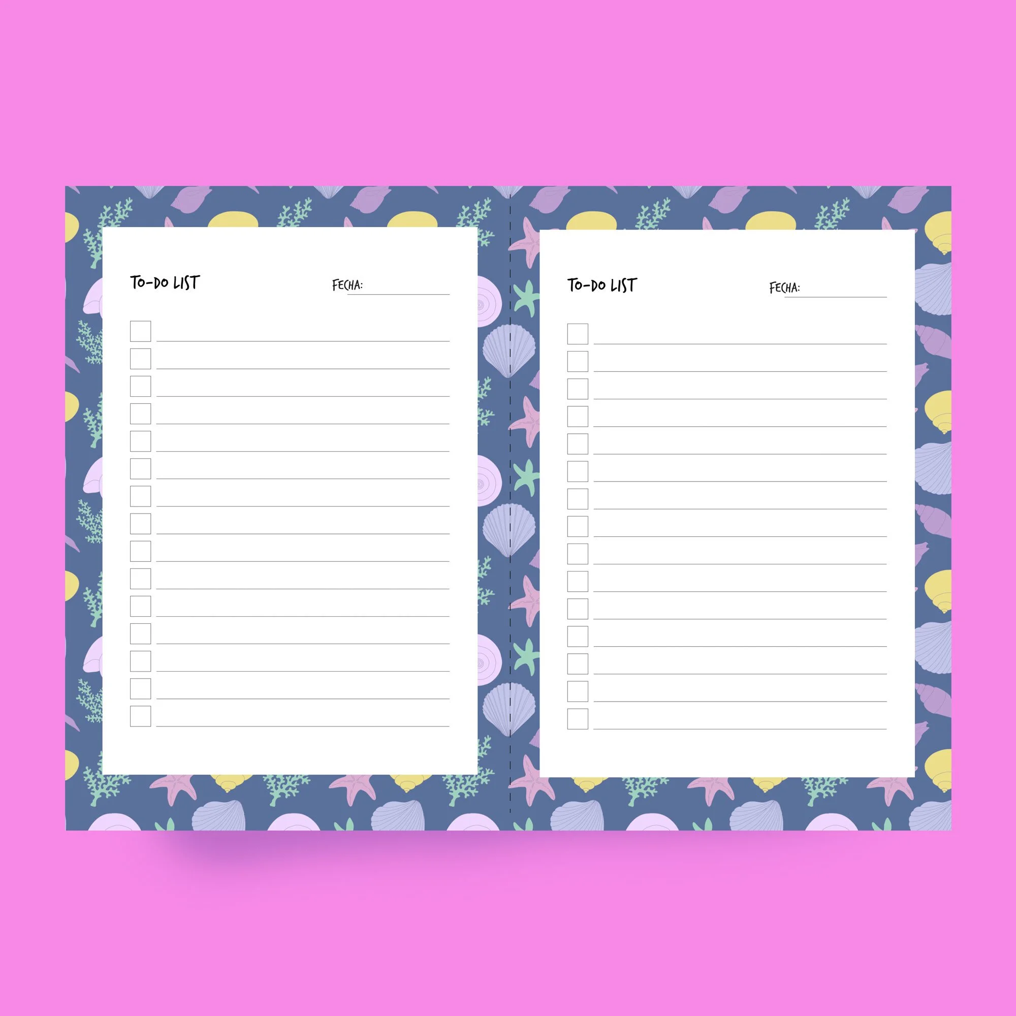 ToDo List fondo marino (Archivo digital)