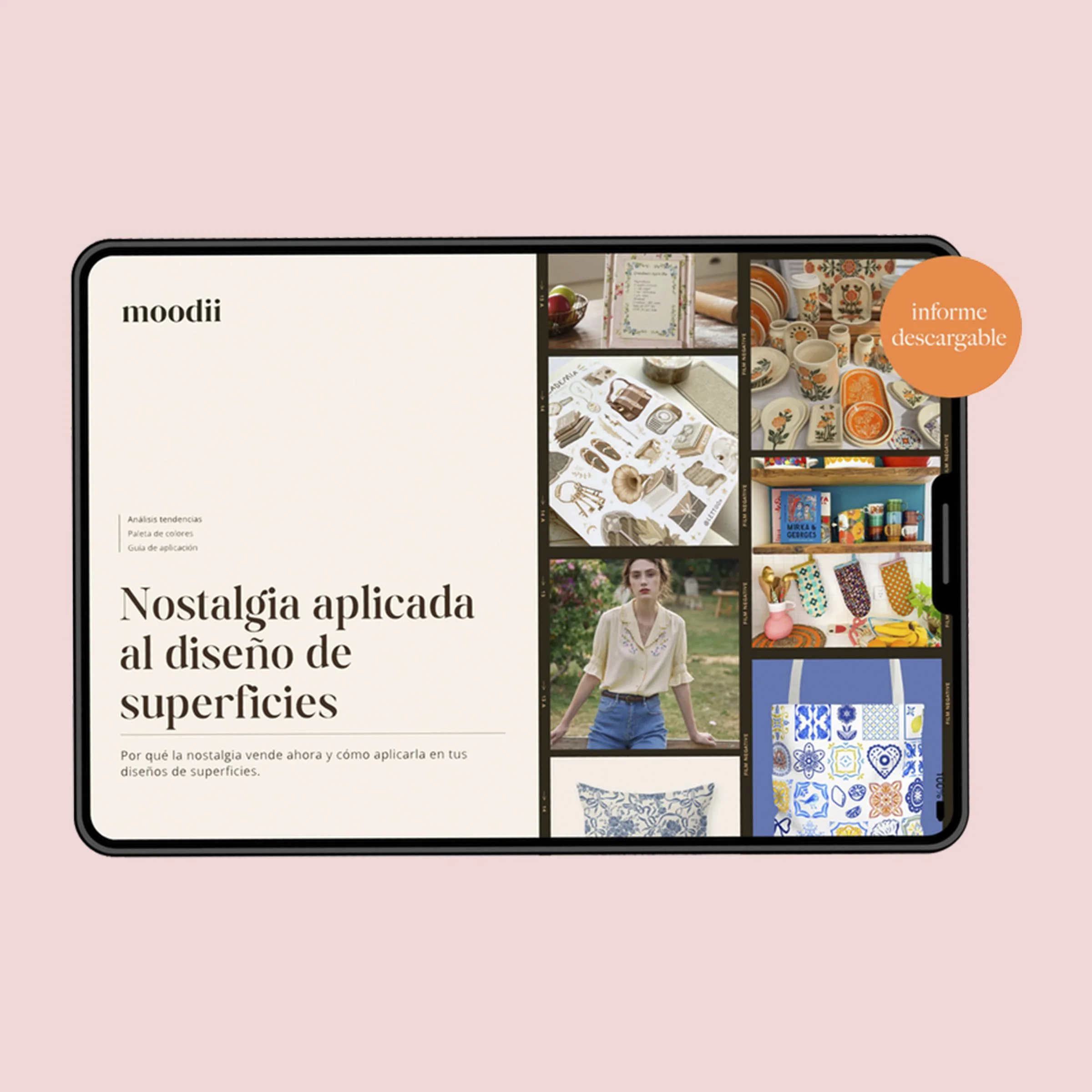 E-book Nostalgia aplicada al diseño de superficies
