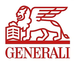 Logo de Generali avec un lion ailé tenant un livre