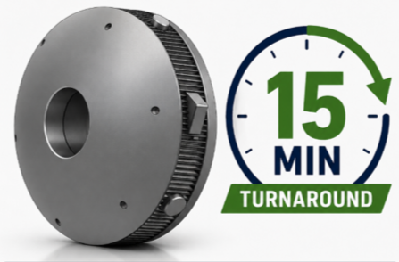 The Stamoli Engine from Mynzye functions with a 15 minute turnaround.
