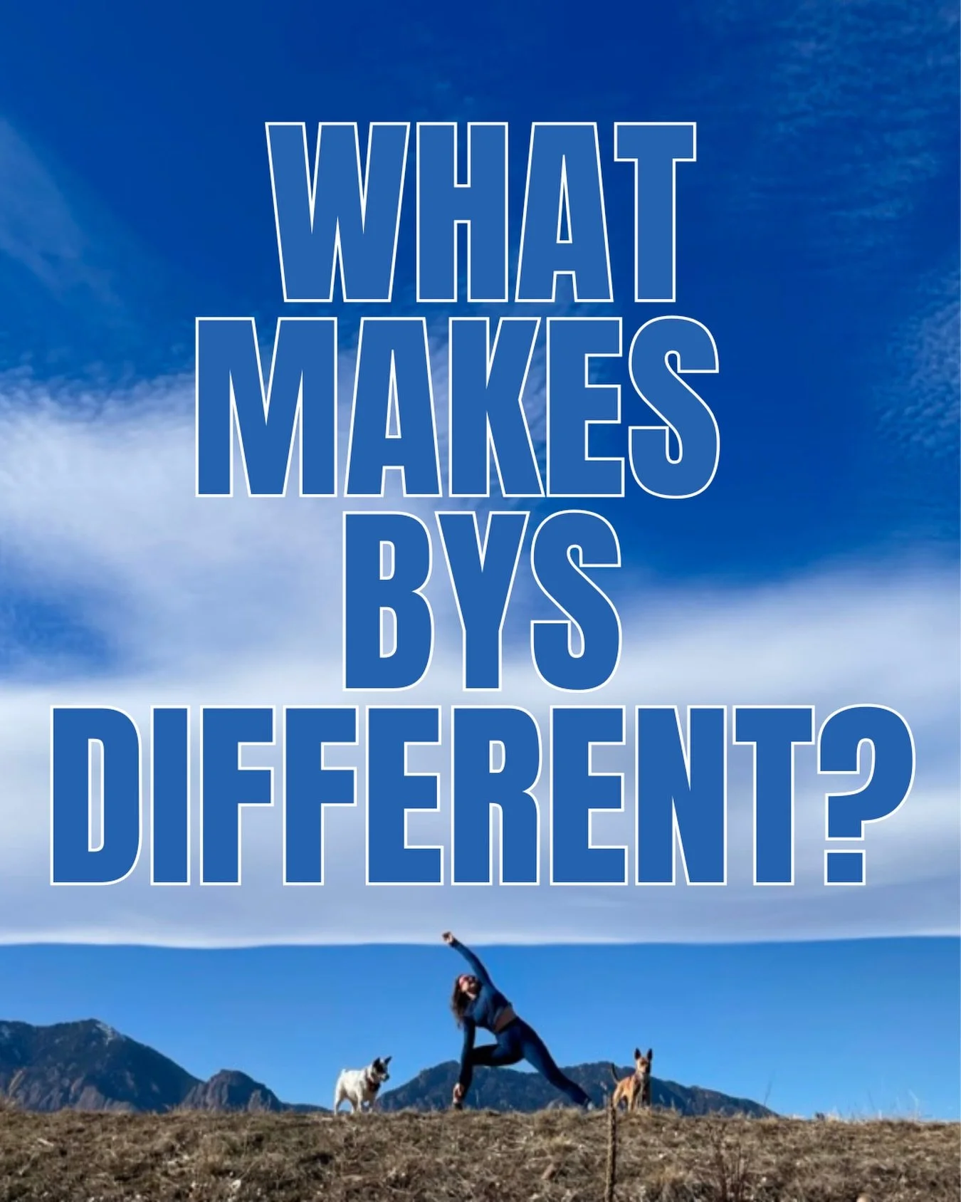 What makes Boulder Yoga Studio Different? 

We believe people don&rsquo;t follow studios, they follow teachers. So we built a studio where teachers come first.

Teacher-forward means: A place where the yoga teachers of Boulder can share everything th