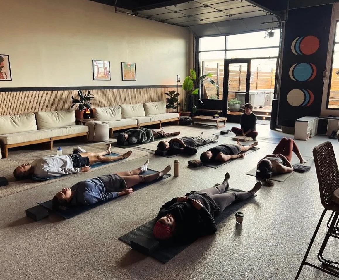 Join the wonderful @bridget_ryan13 at @thirdspaceandco this Sunday  4/12/26 from 12:00 PM - 1:00 PM for some @boulderyogastudio Yin &hearts;️