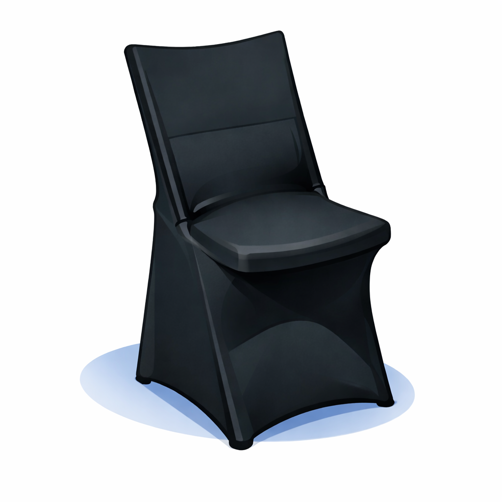 vector image of a folding chair