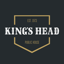 Logo for King's Head Public House established in 1973