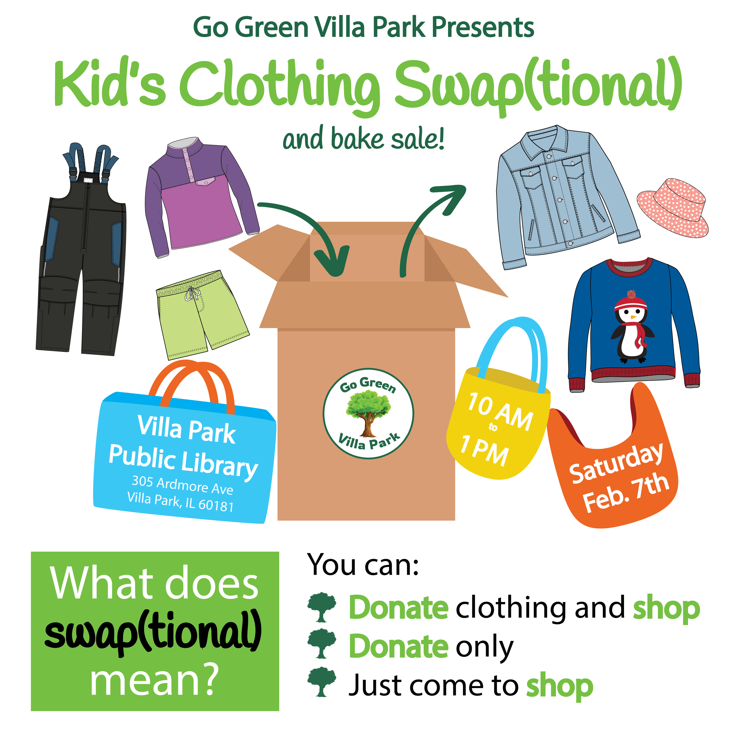 Kids' Clothing Swap(tional)
