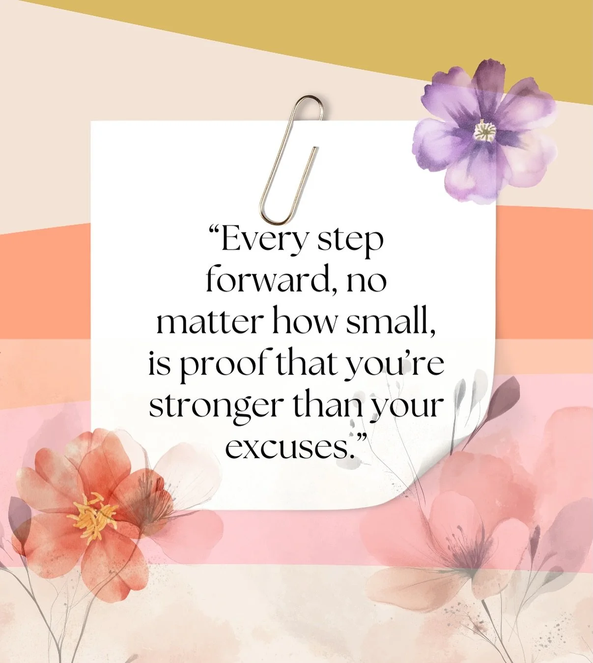 Today&rsquo;s thought:

Growth doesn&rsquo;t always look loud or glamorous. Sometimes it&rsquo;s just the quiet work behind the scenes, the small decisions to keep going when no one&rsquo;s watching. Whether it&rsquo;s building your business, chasing