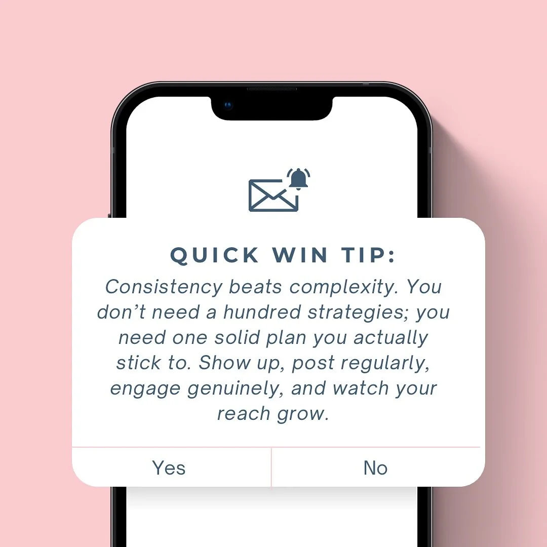 Quick Win Tip 💥
Stop overcomplicating your marketing. Consistency &gt; complexity every single time. Focus on showing up with value, and your audience will notice.
#AnchorAndVineDigital #MarketingTips #QuickWin #DigitalMarketing #SmallBusinessGrowth
