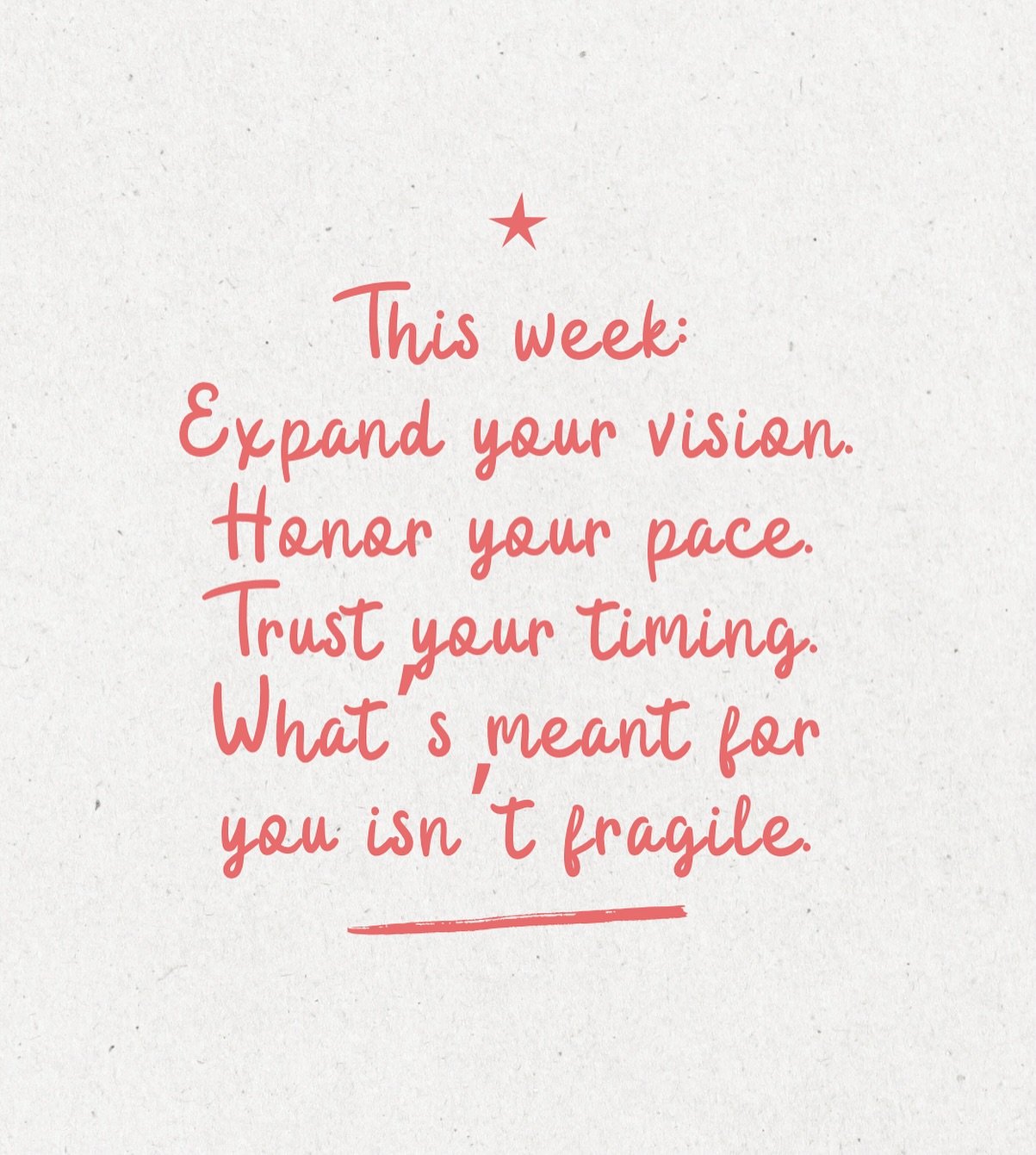 This week is about stretching into the version of you that&rsquo;s been waiting.
Expand your vision. Honor your pace. Trust your timing.
What&rsquo;s meant for you won&rsquo;t slip and it&rsquo;s already aligning behind the scenes.

#MondayMindset #W