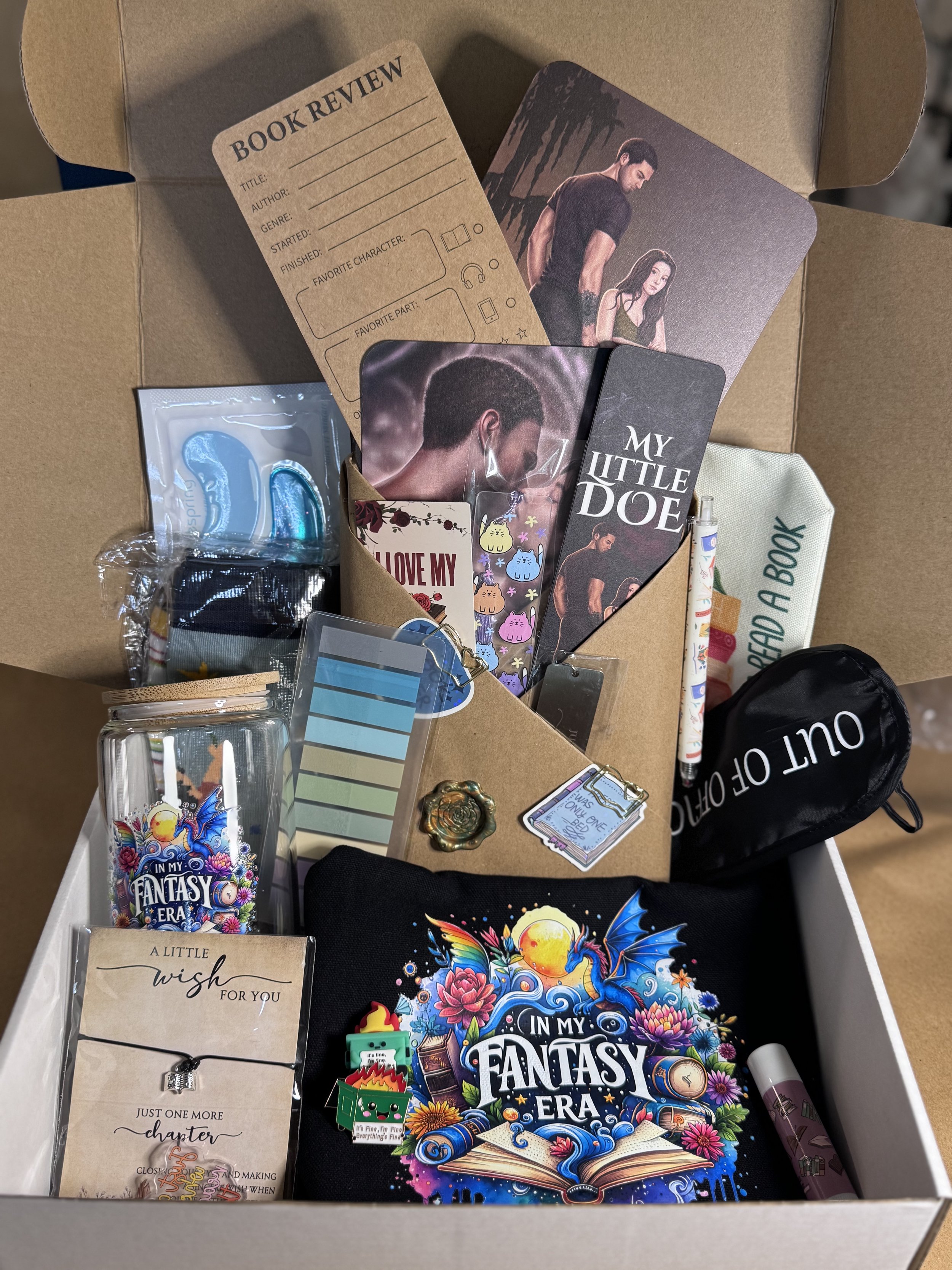 The Ultimate Book Box - IN MY FANTASY ERA THEME