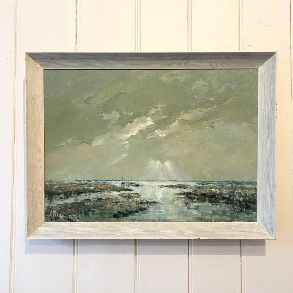 PLEN-HAIR SEASCAPE OIL PAINTING