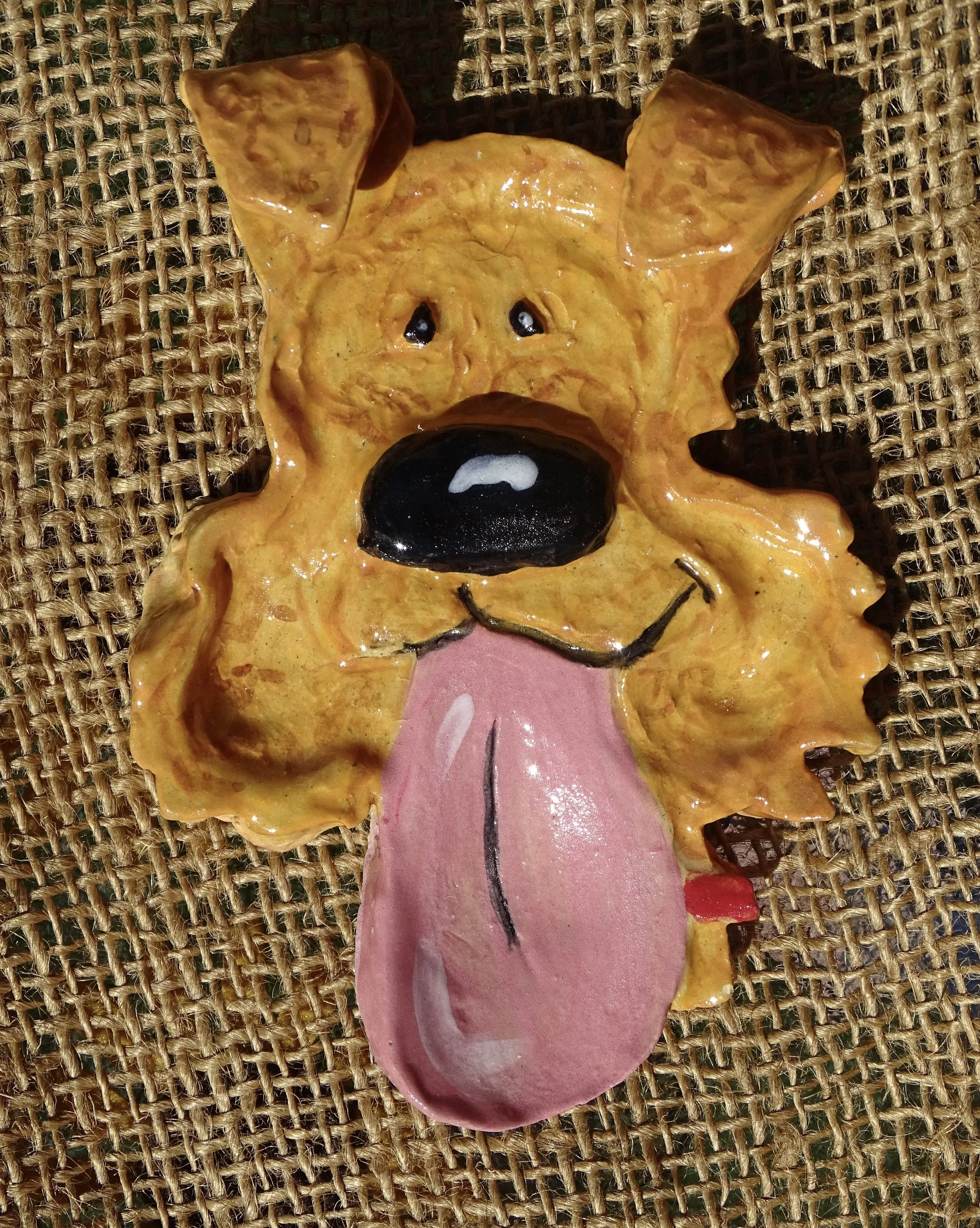 Yummmy Lickity Good Airedale Terrier Spoon Rest