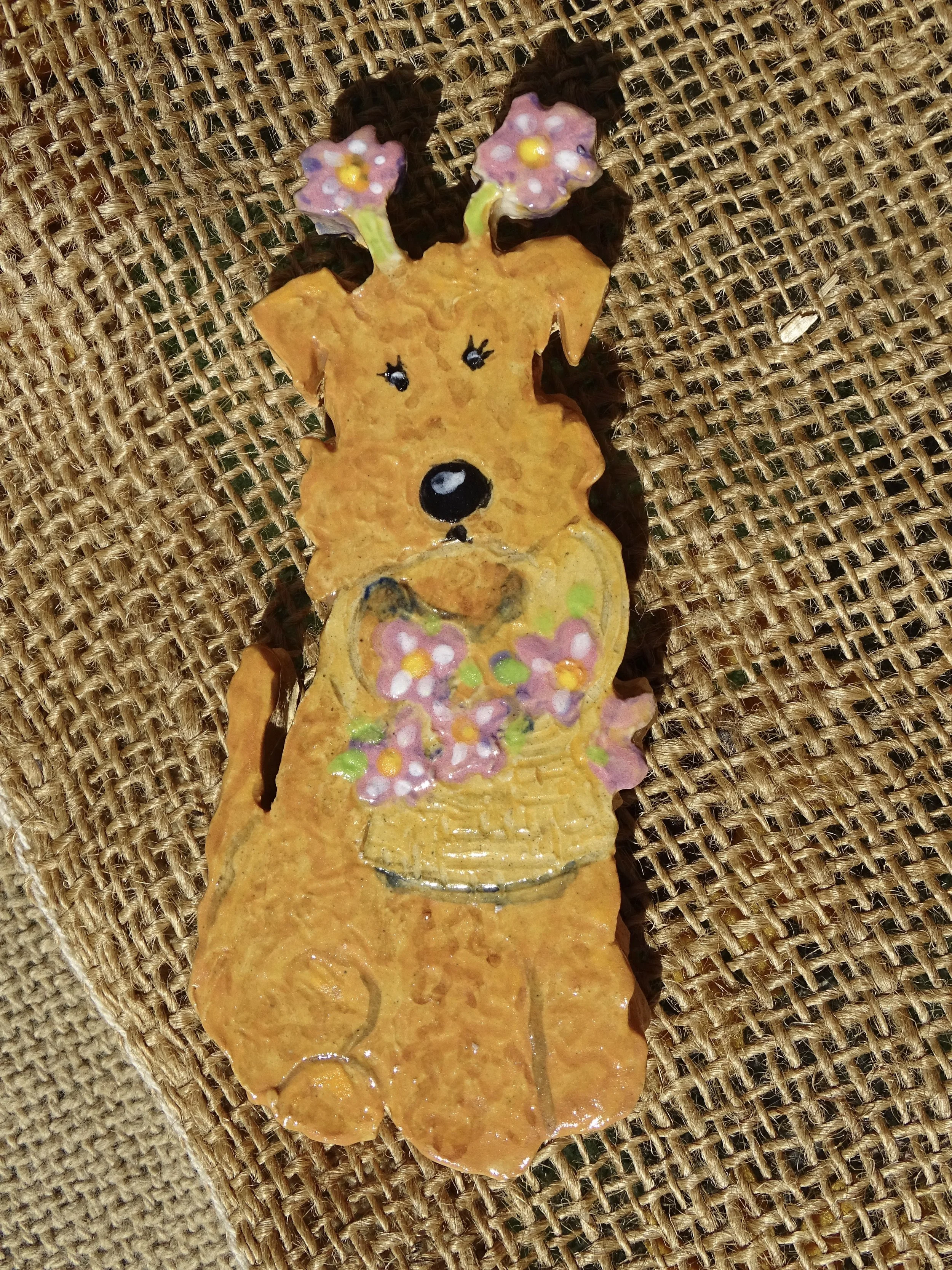 Aire-dorable Fridge Magnet