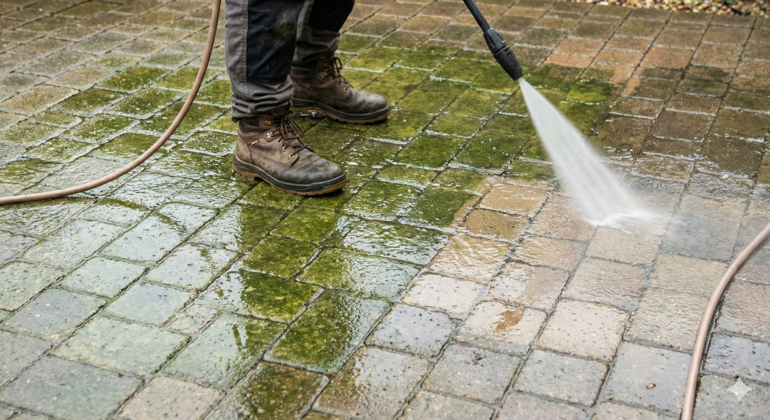 The Green Slime Invasion: Why Your Driveway Needs a Wash (Before Someone Slips!)