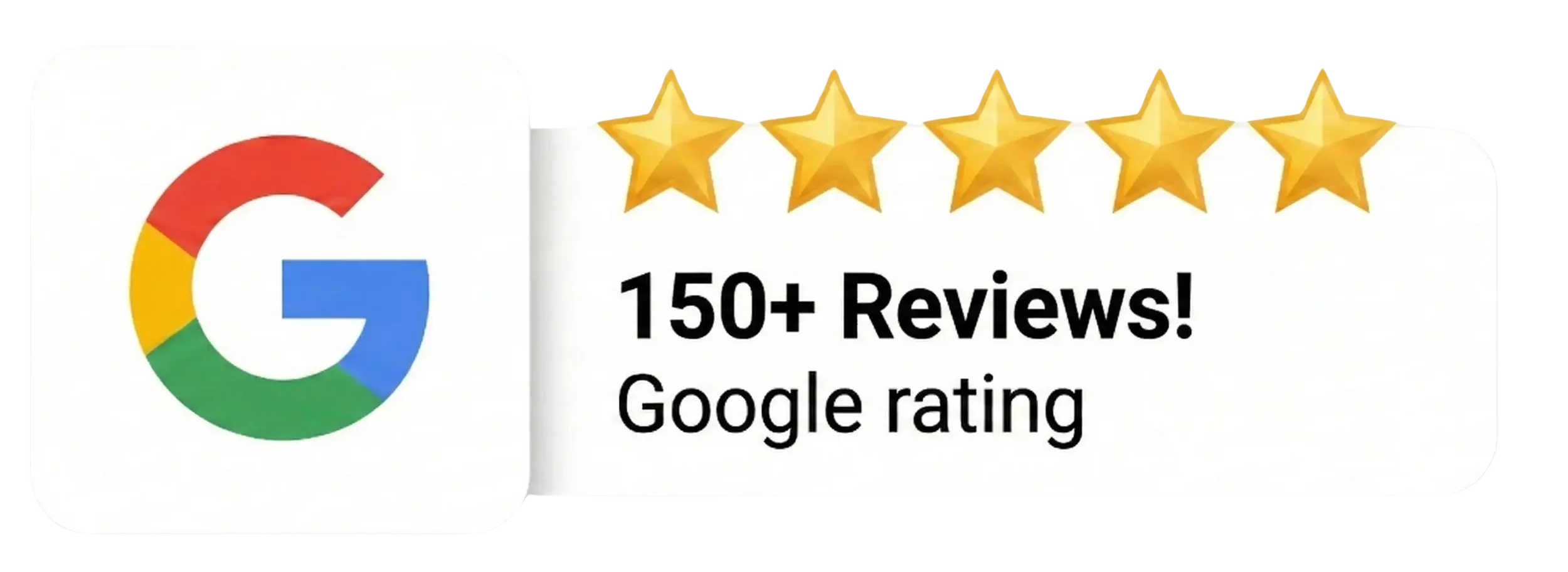 google 150 plus 5 stars