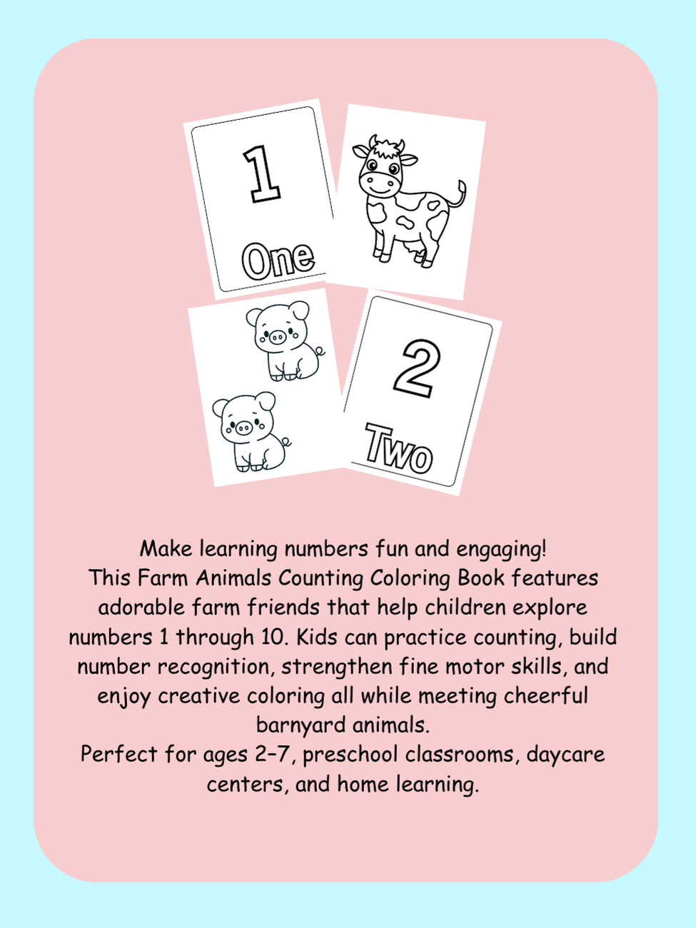 Color & Count on the Farm