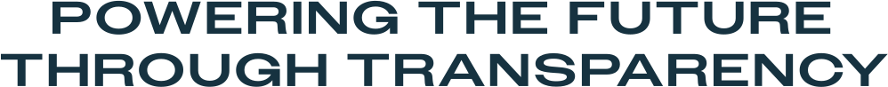 Powering the Future Through Transparency