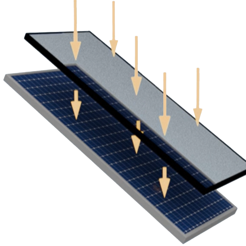 Stacked Solar Panels