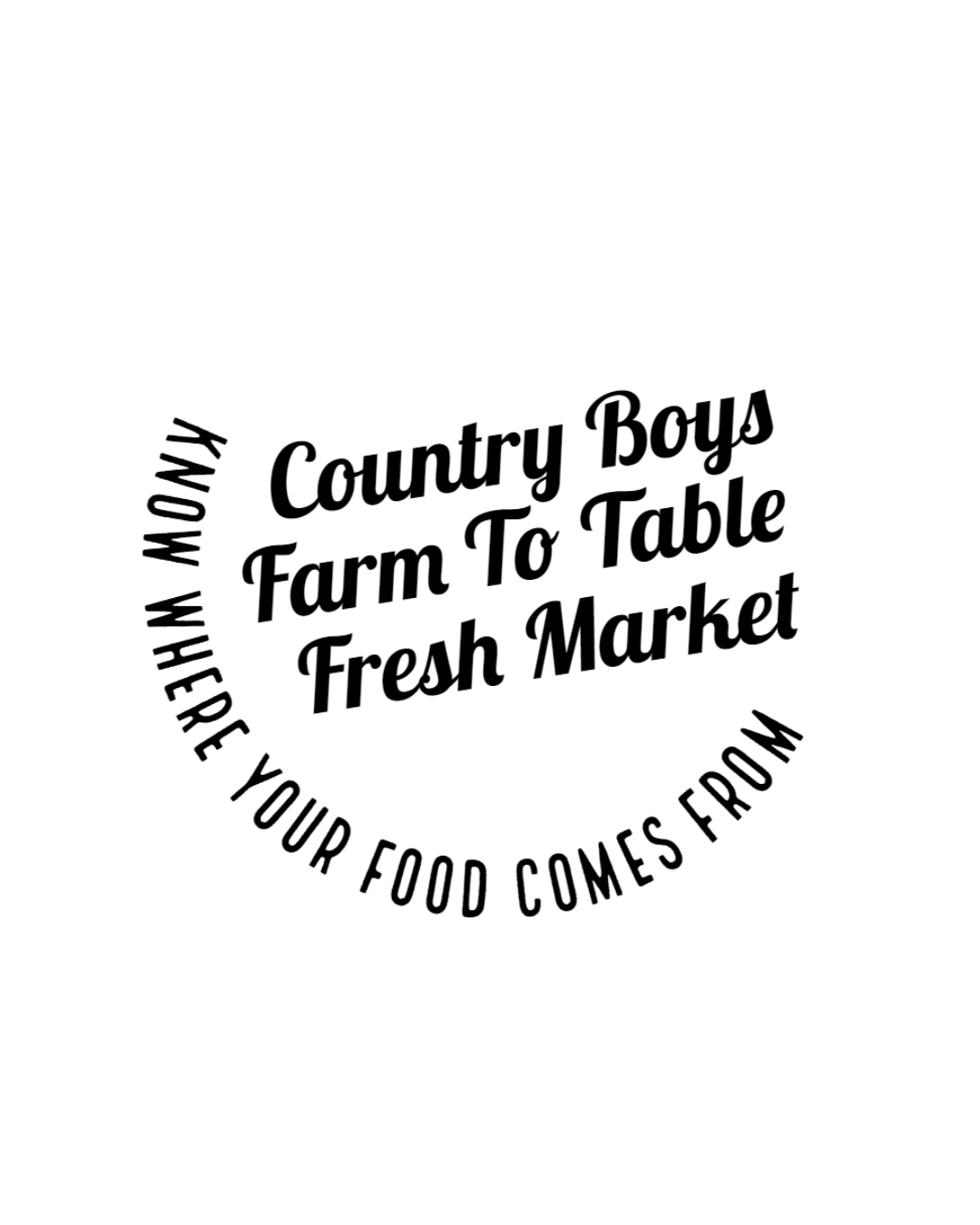 Country Boys Farm To Fresh Market
