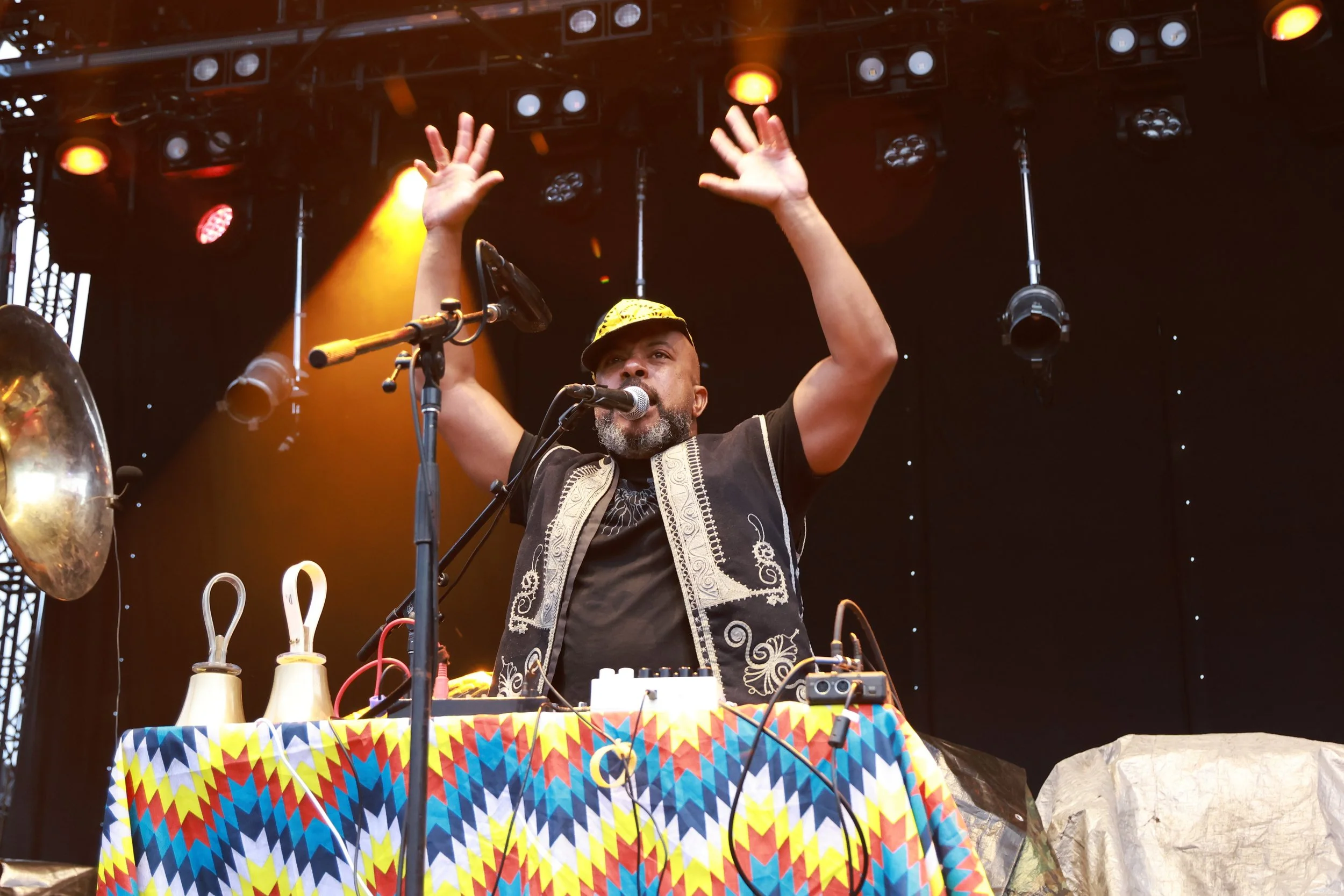 Hometown Experimentalism In The Rain: Ben LaMar Gay at the Salt Shed