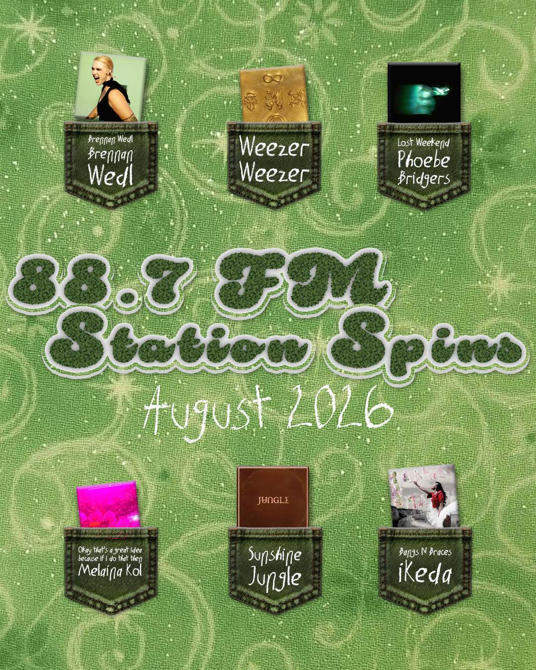 88.7 station spins: August 2026