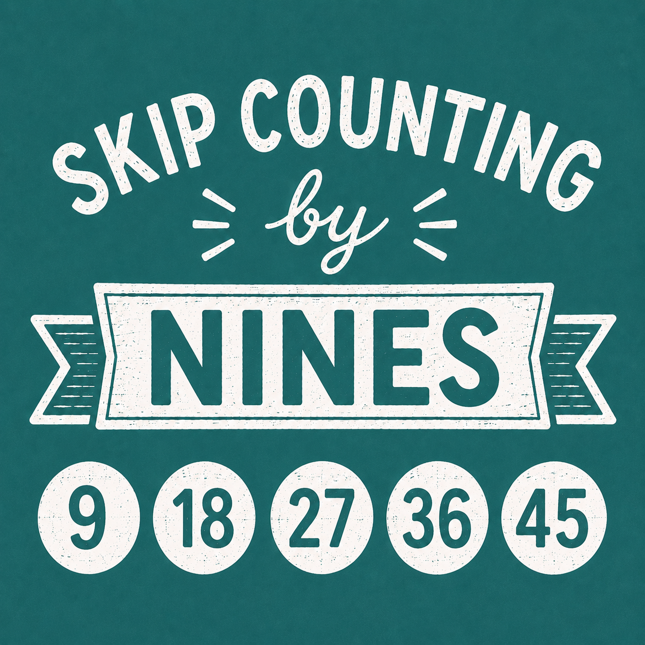 Skip Counting by Nines