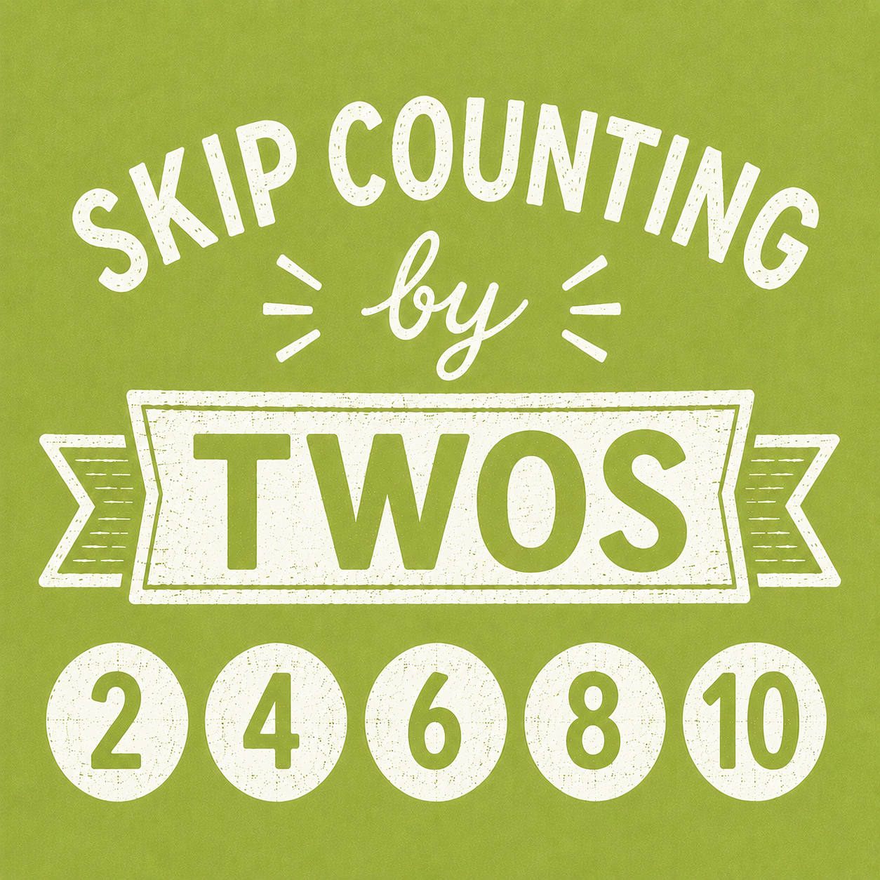 Skip Counting by Twos