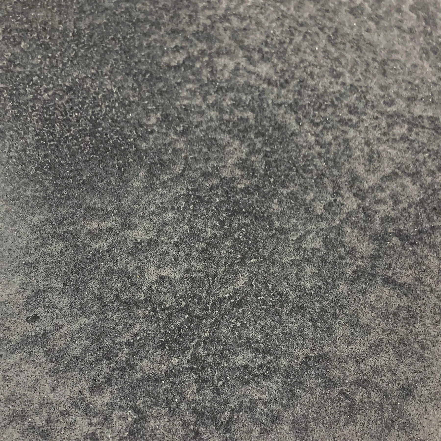CON-drt.0349 thick and dirty architectural concrete condition showing dense material accumulation and layered surface texture.