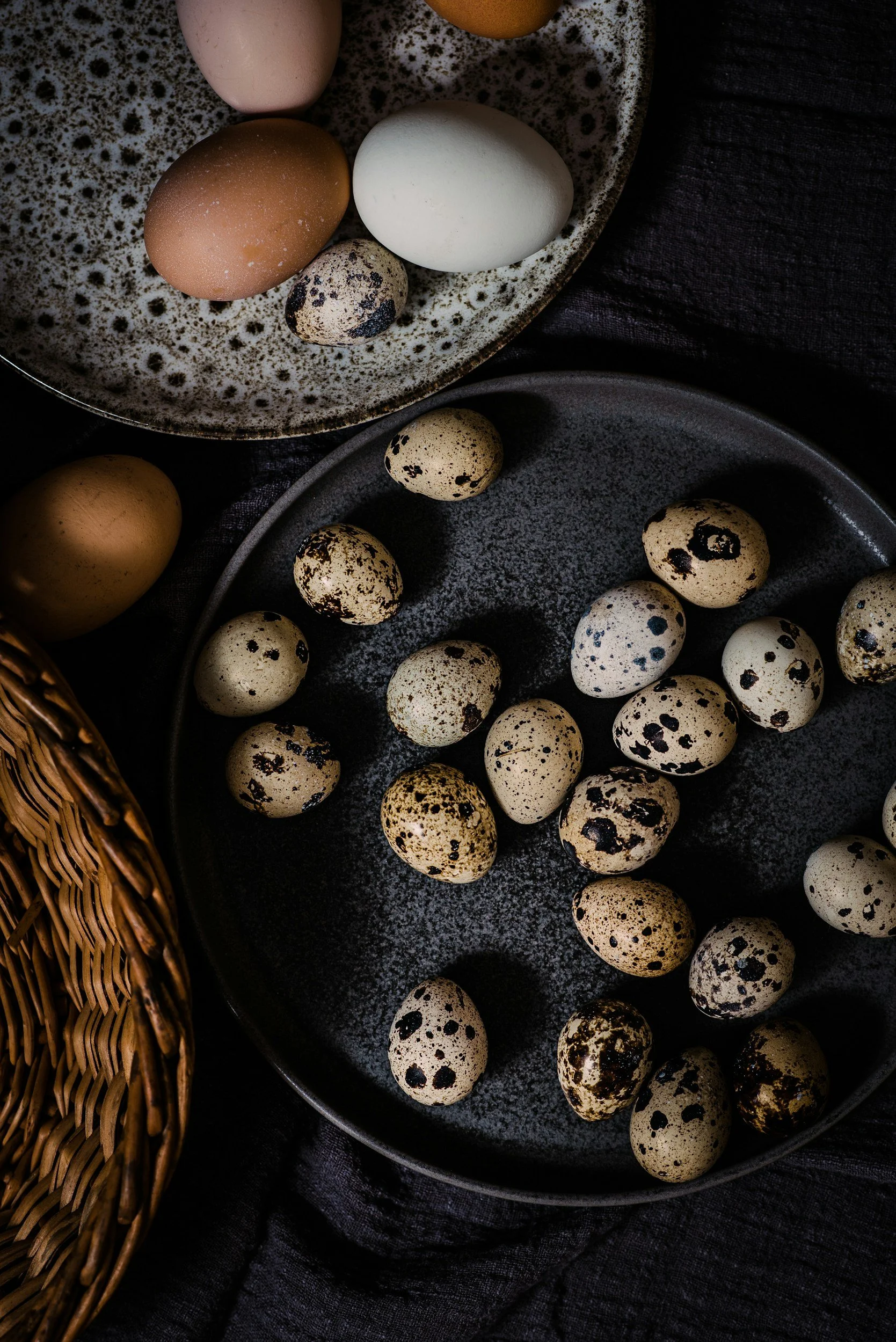 Quail speckled eggs(HALF DOZEN)