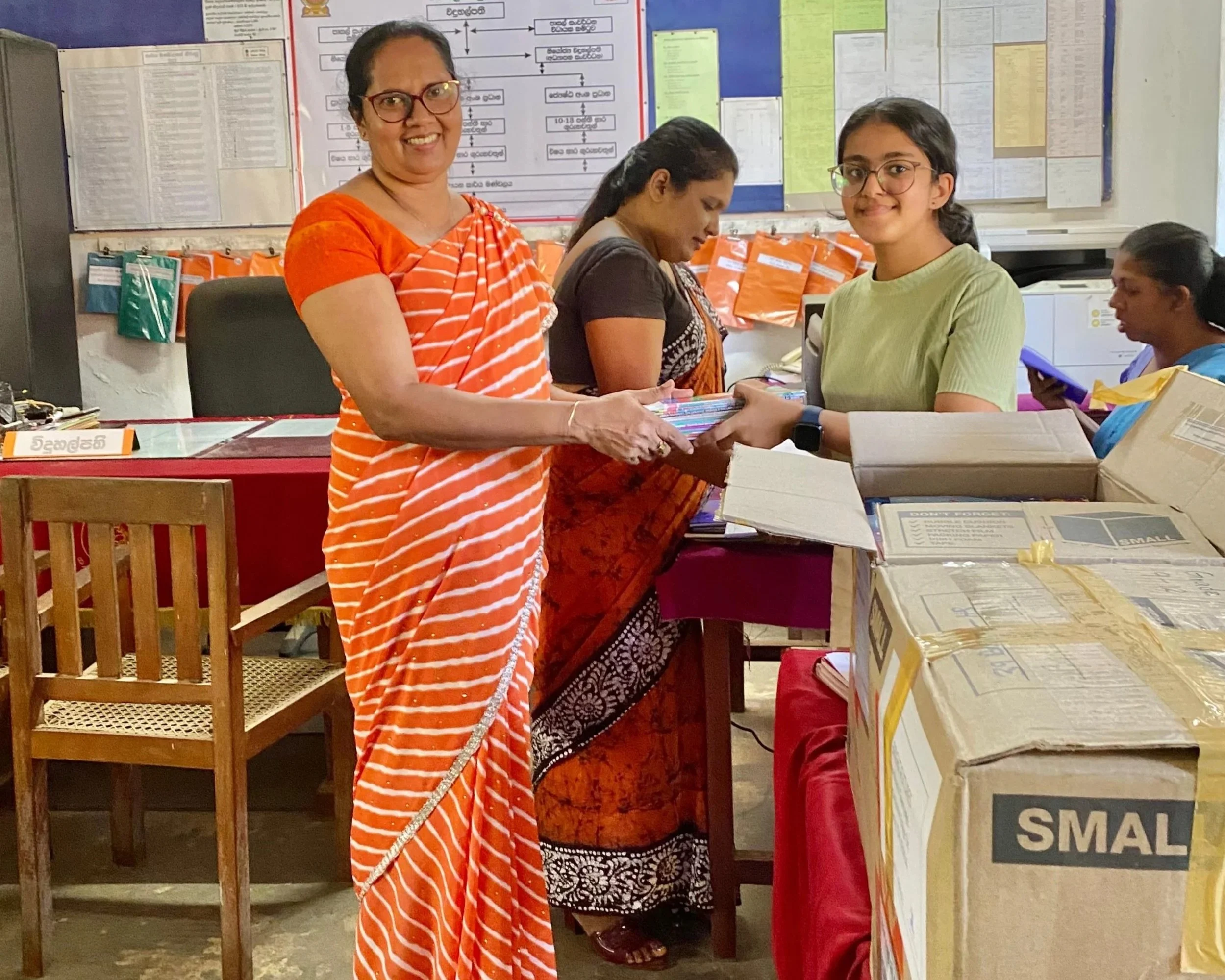 Books Arrive at Kithulampitiya Ananda Maha Vidyalaya School &amp; Narawala Maha Vidyalaya -Galle