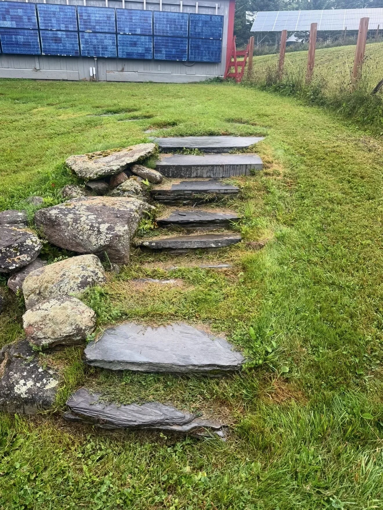 Before - Stone steps 