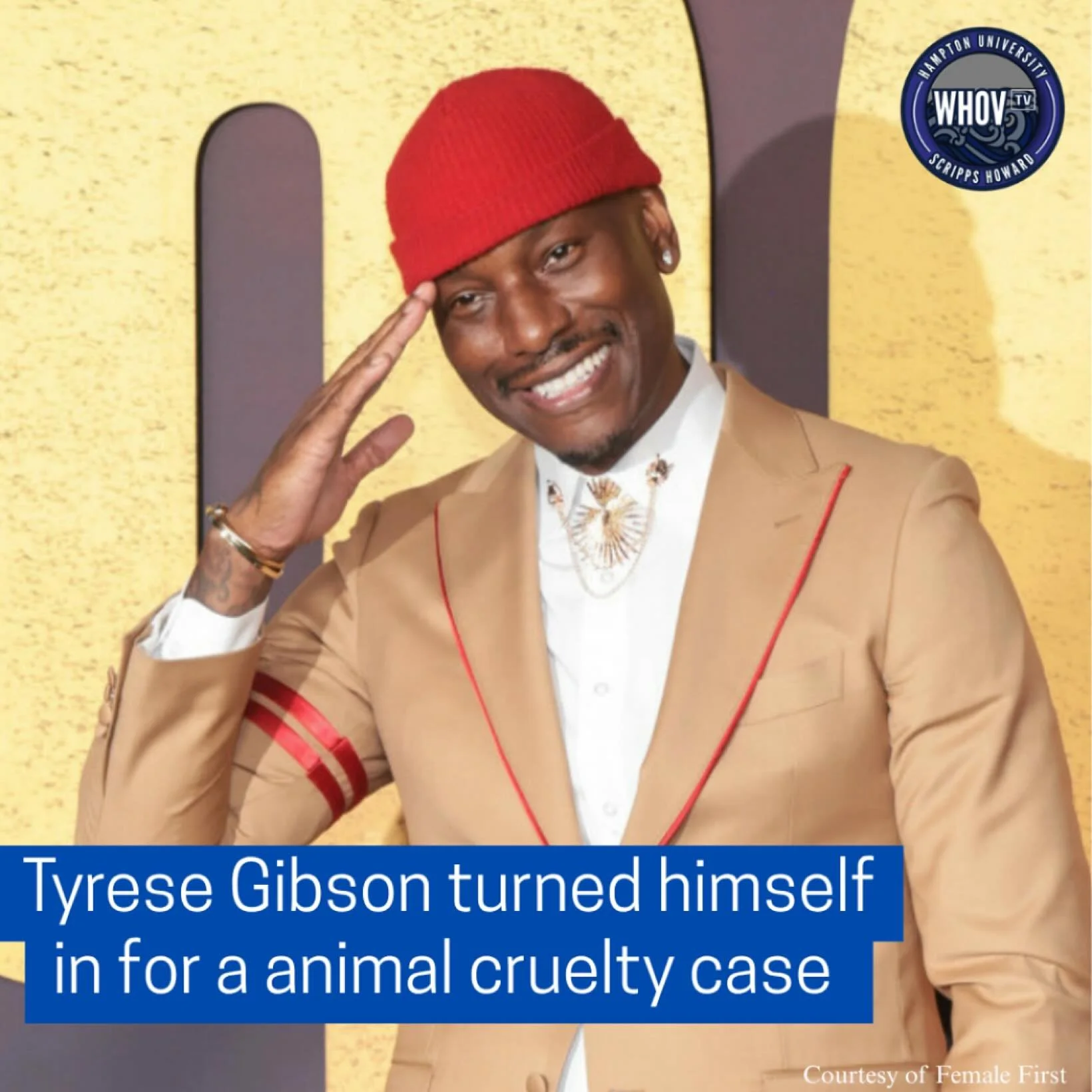 Tyrese Gibson surrendered himself to authorities in Fulton County, Georgia, following an outstanding warrant on an animal cruelty charge, and was released on bond the same day.
Gibson is accused of owning four Cane Corso dogs that allegedly attacke