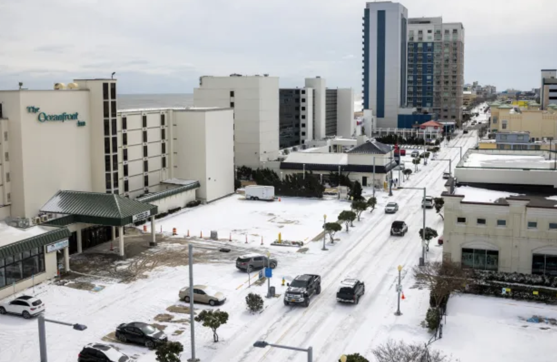 Freezing Temperatures and Strong Winds Slam the Hampton Roads Area