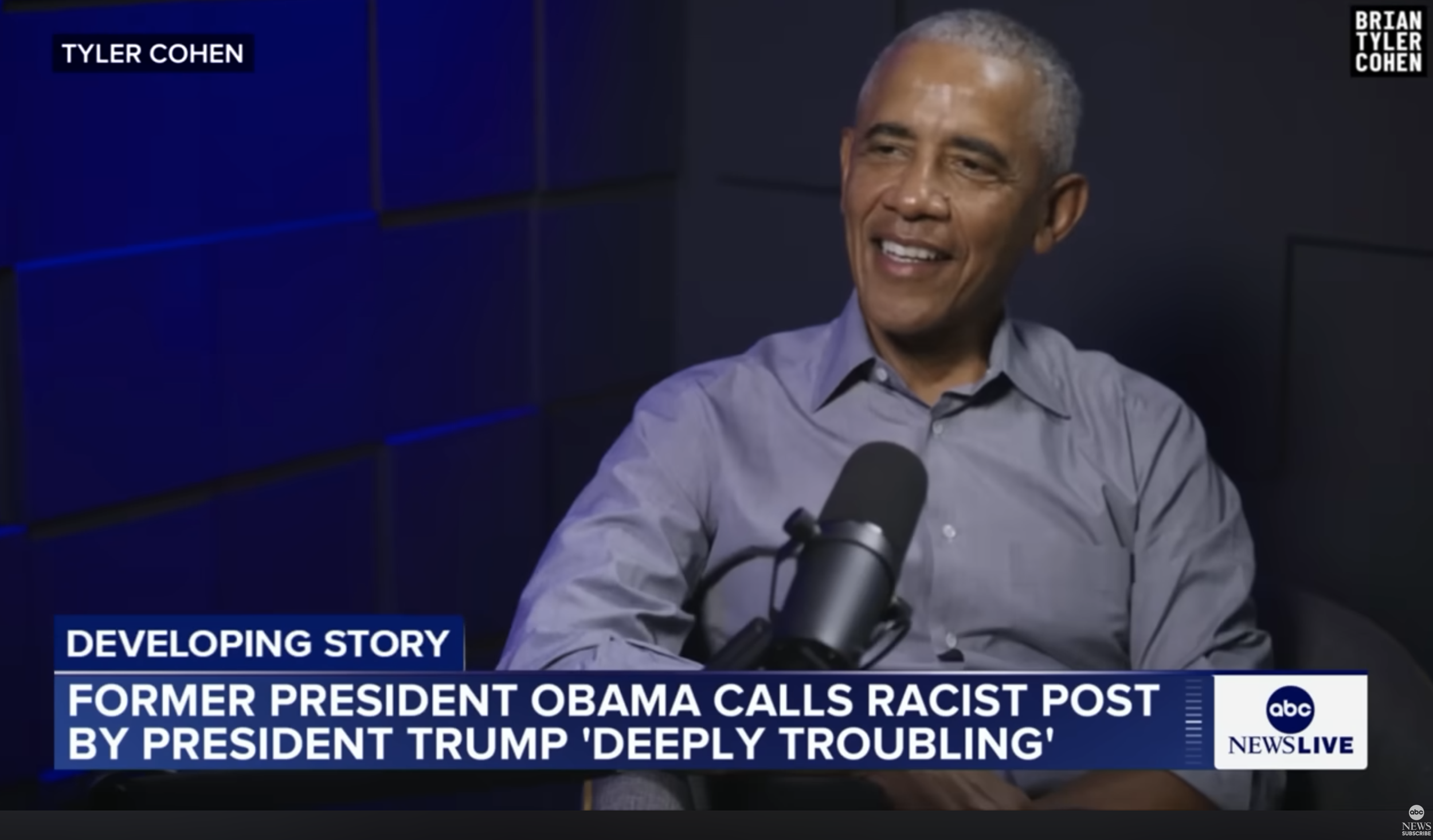 Barack Obama’s Response to Trump’s Video&nbsp;