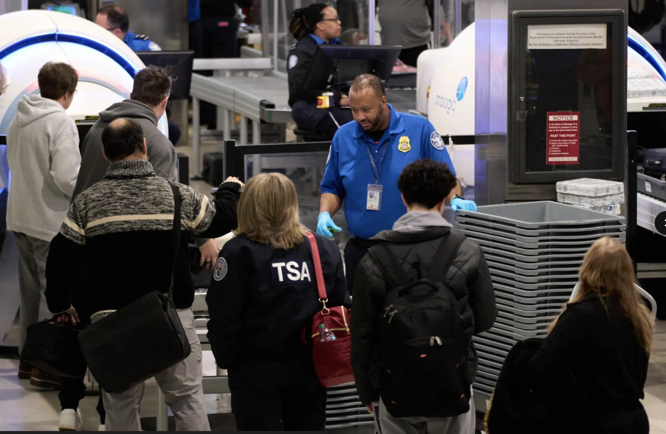 Government Shutdown Leaves TSA Agents Unpaid