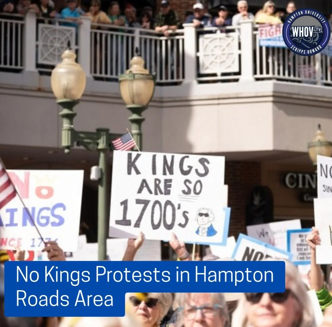On March 28th, 2026, Thousands gathered across Hampton Roads including Newport News, Norfolk, and Virginia Beach, for the &ldquo;No Kings&rdquo; protests, targeting federal overreach and supporting democratic principles. 

The No Kings Protest is a p