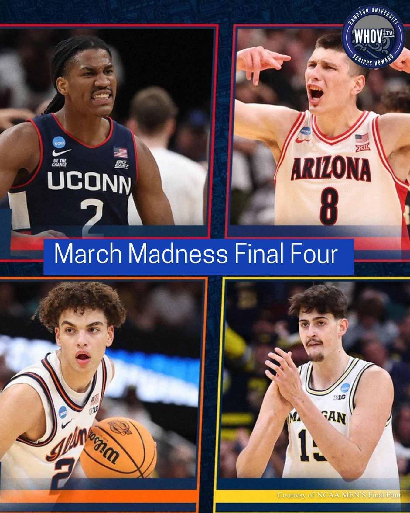 The NCAA Men&rsquo;s Basketball Tournament Final Four is set to take place this Saturday, April 4th, bringing together the top four teams in college basketball for one of the most exciting stages of March Madness.

This year&rsquo;s matchups feature 