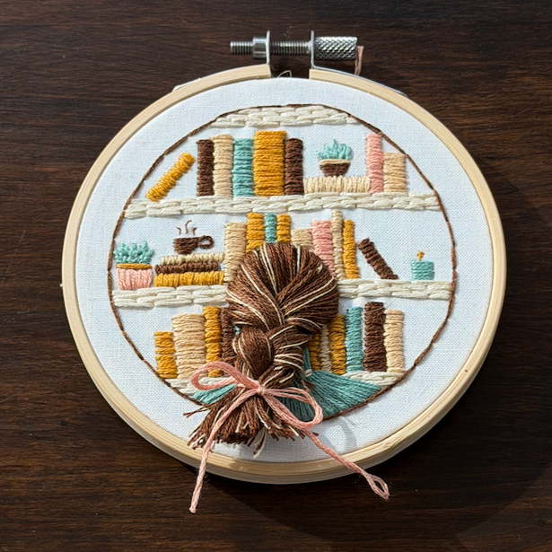 hand embroidered braid