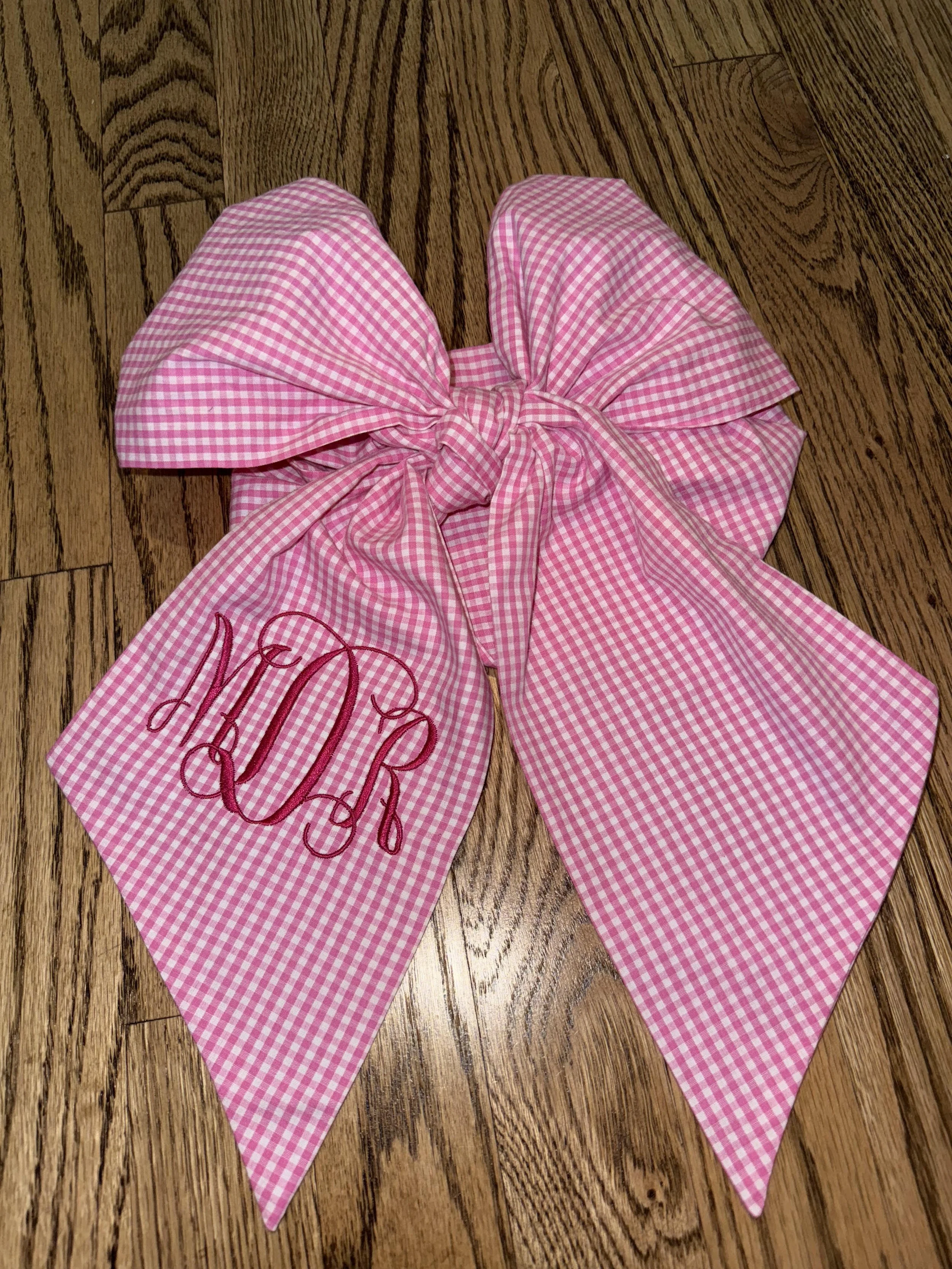 Newborn Bow Sash - Girl