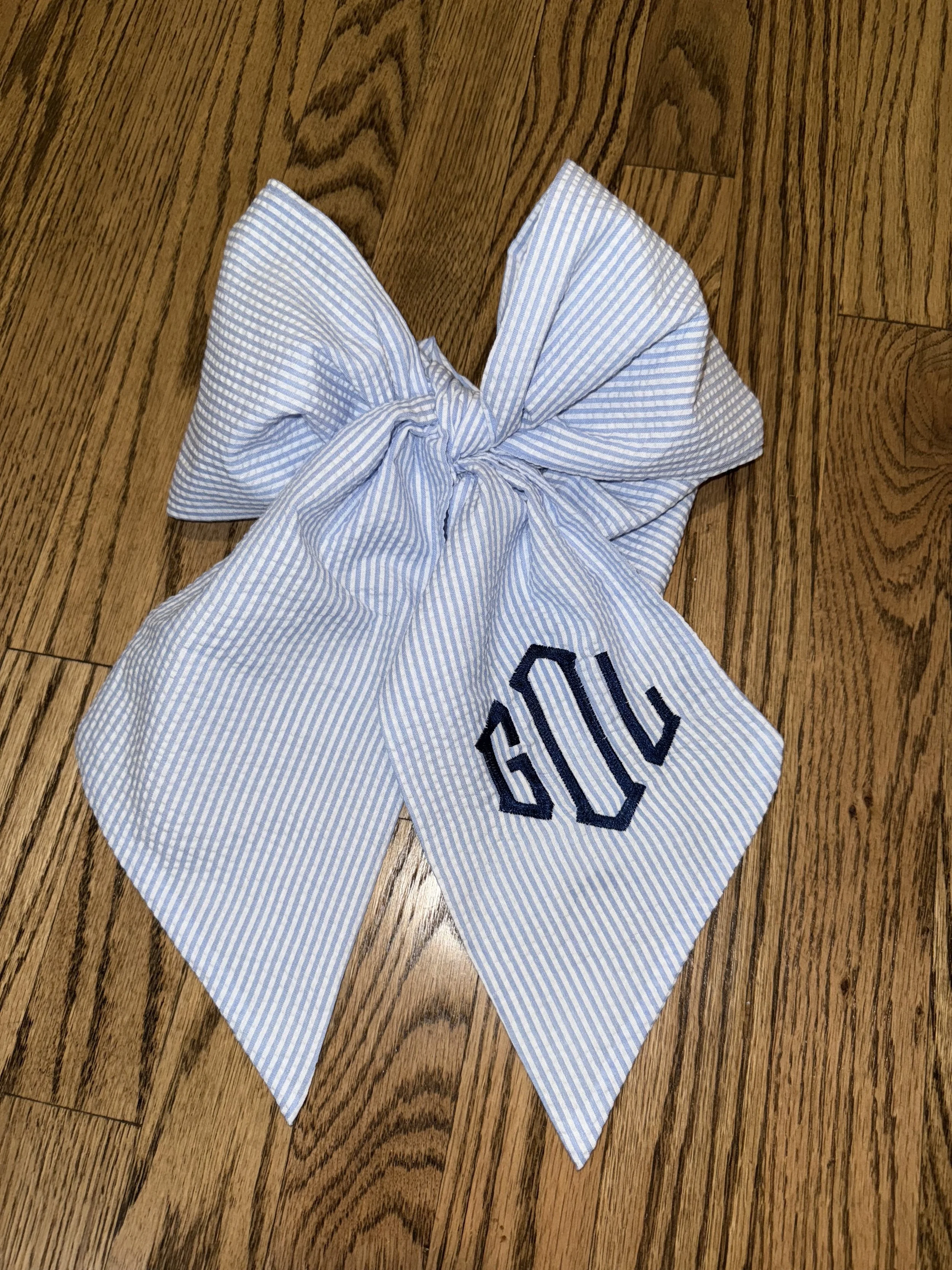 Newborn Bow Sash - Boy