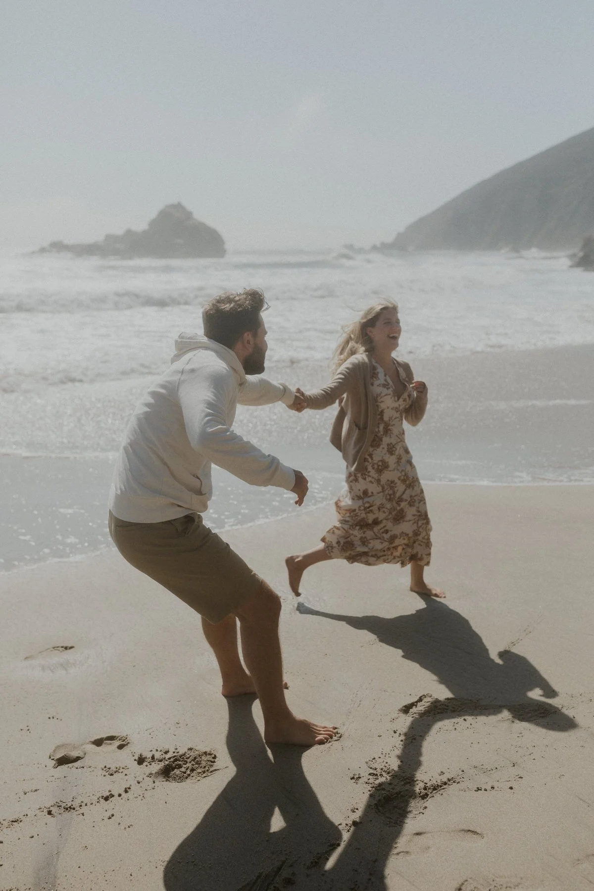 Pfeiffer Beach, Big Sur Engagement Session