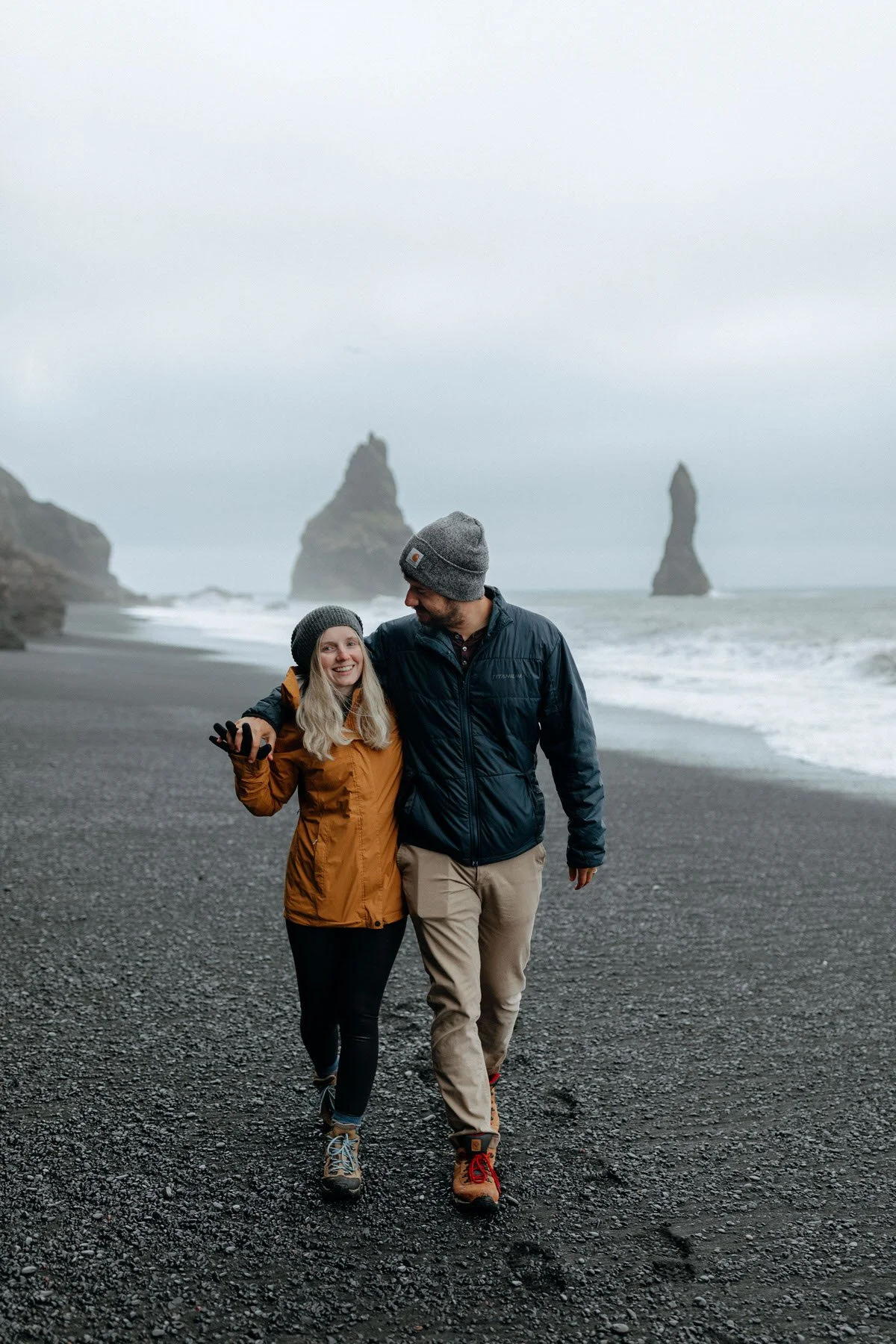 Black Sand Beach, Iceland: Adventure Session