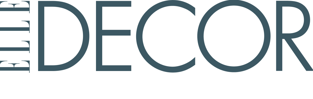 Logo of Elle DECOR in dark blue
