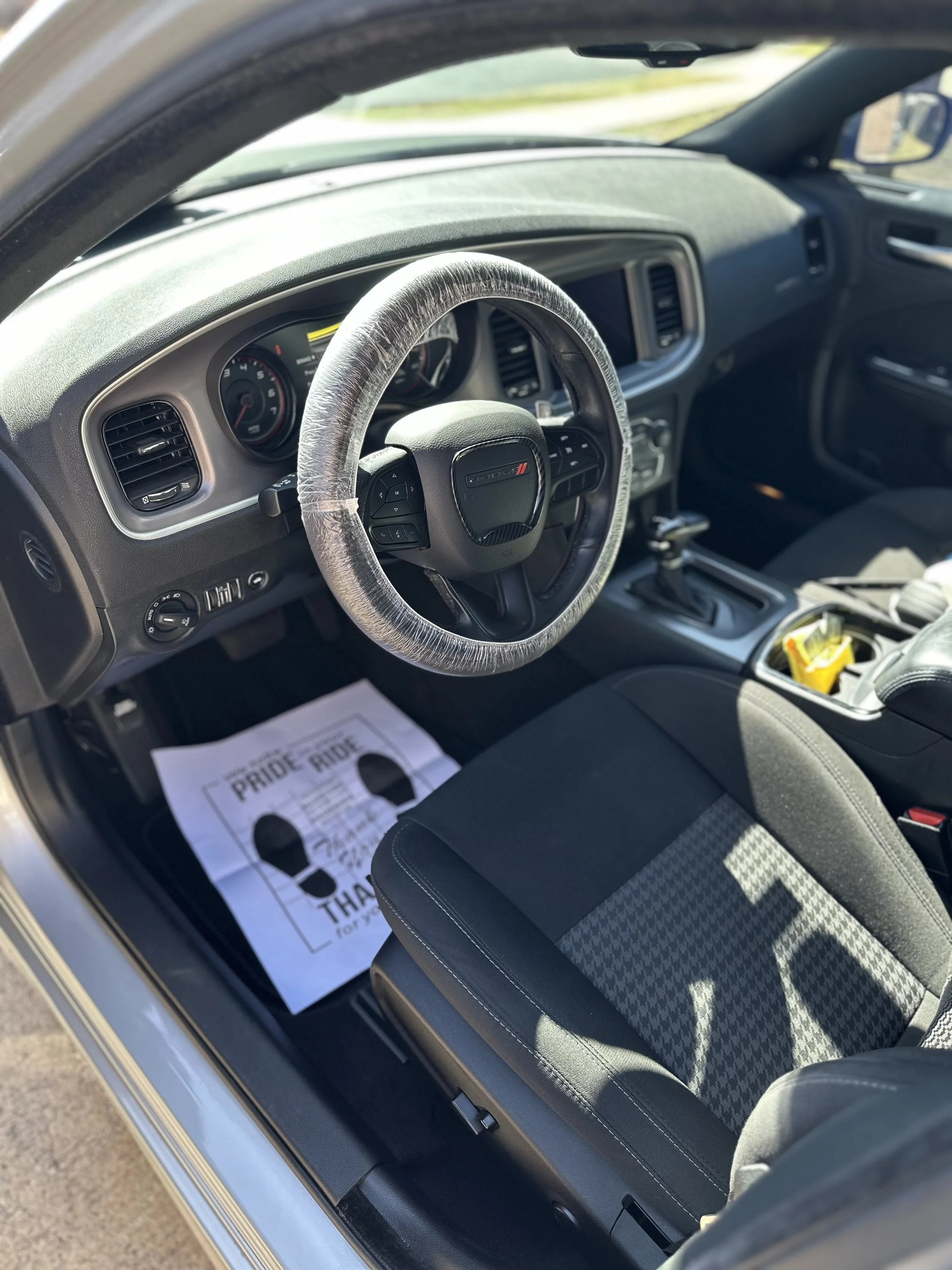 Dodge Demon getting the full treatment with a full detail in Hutto Texas