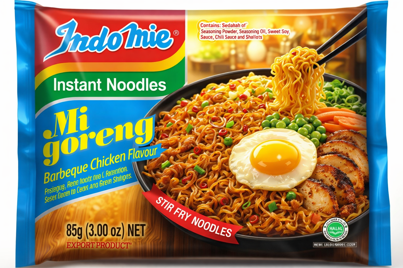 Mi Goreng BBQ Chicken