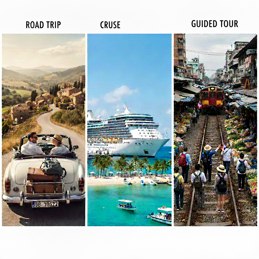 Road Trip, Cruise, or Guided Tour? A Global Traveler's Ultimate Guide for Choosing 