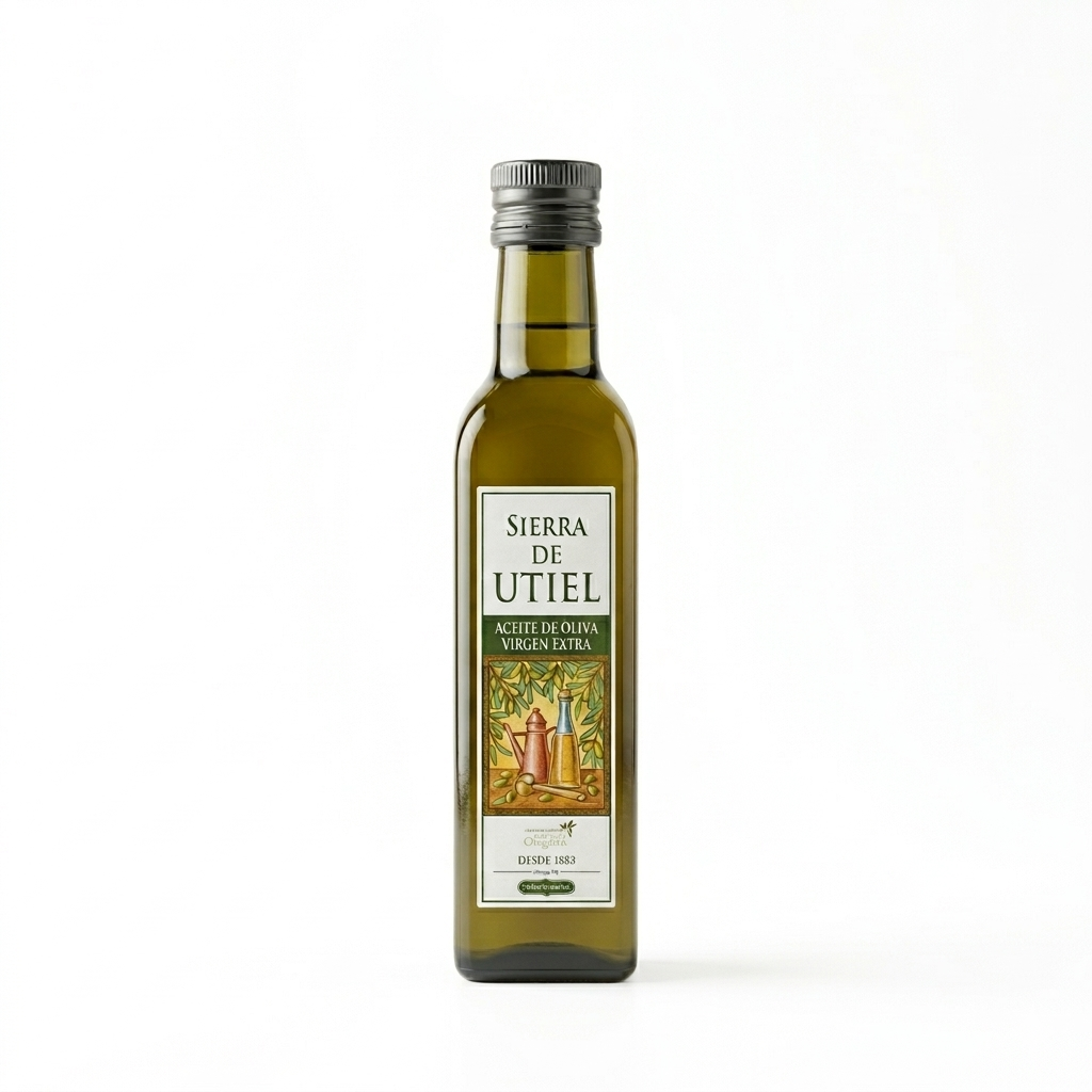 Huile d'olive vierge extra, SIERRA DE UTIEL – 250ml Cristal