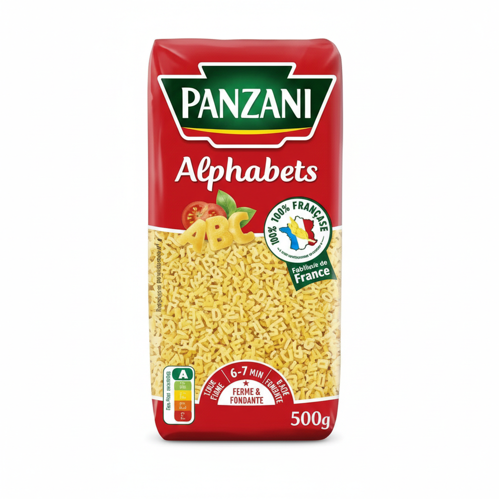Pâtes Panzani Alphabets